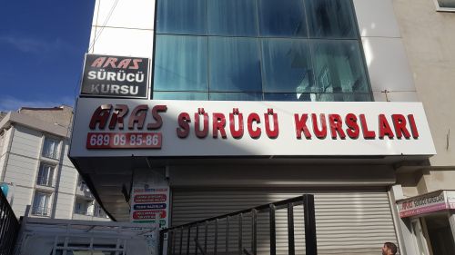 sürücü kursları aras esenyurt tabela kutu harf