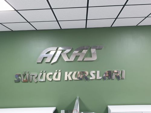 gümüş iç mekan tabela